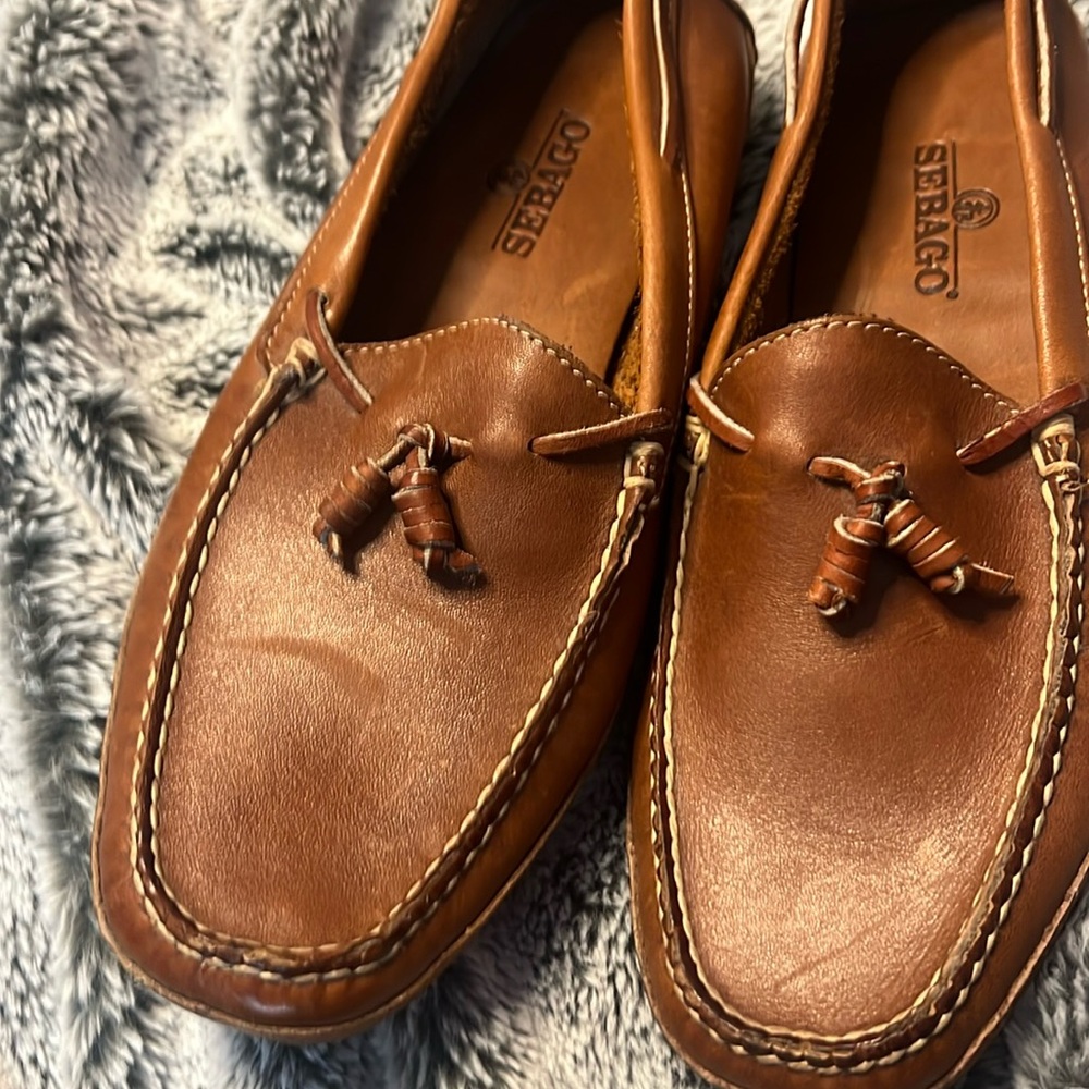 Sebago leather loafers
